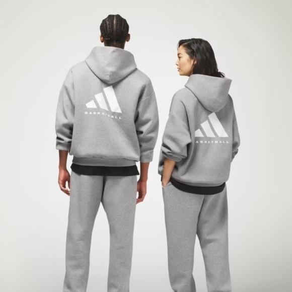 NWT ADIDAS Basketball Sweatshirt - Picture 3 of 5